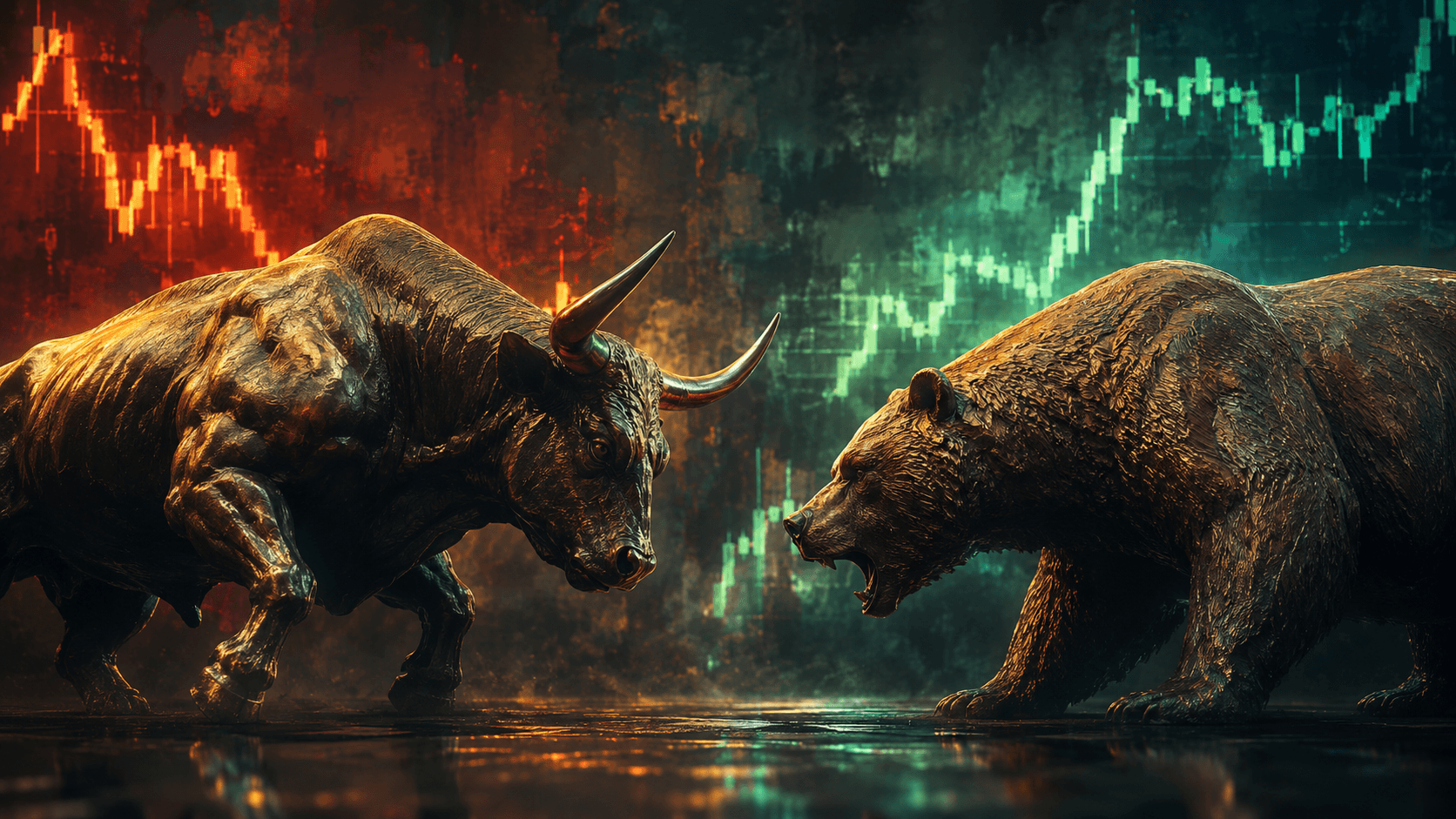 Bull and bear market scenarios for stock market forecast 2026