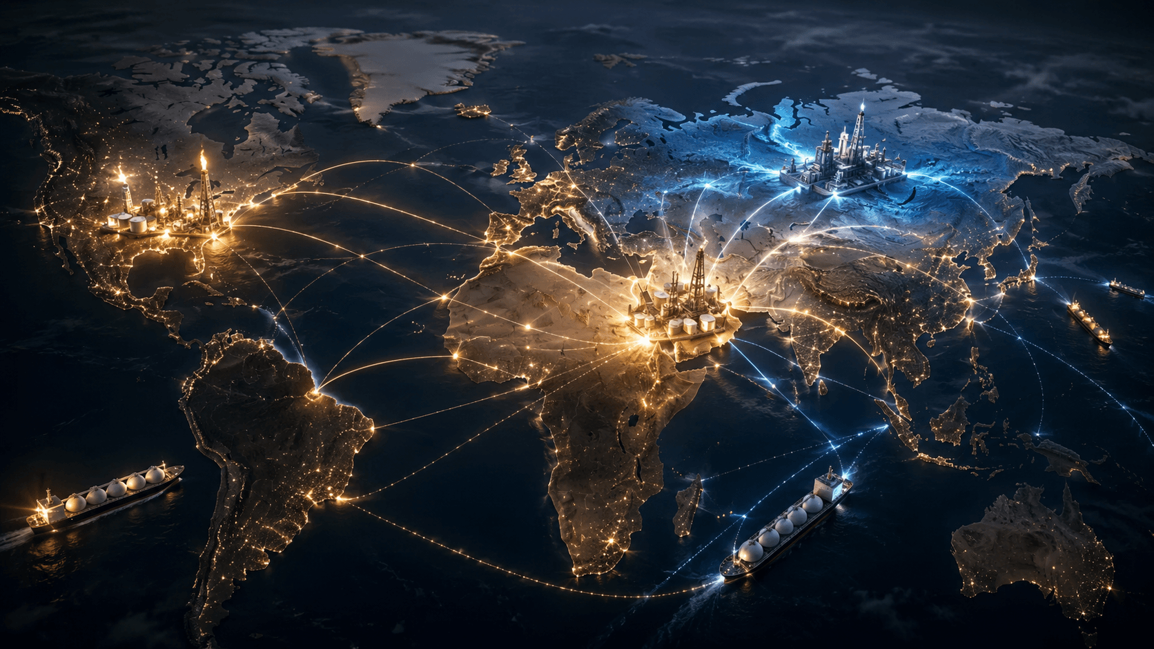 OPEC+ supply network and geopolitical oil risk 2026
