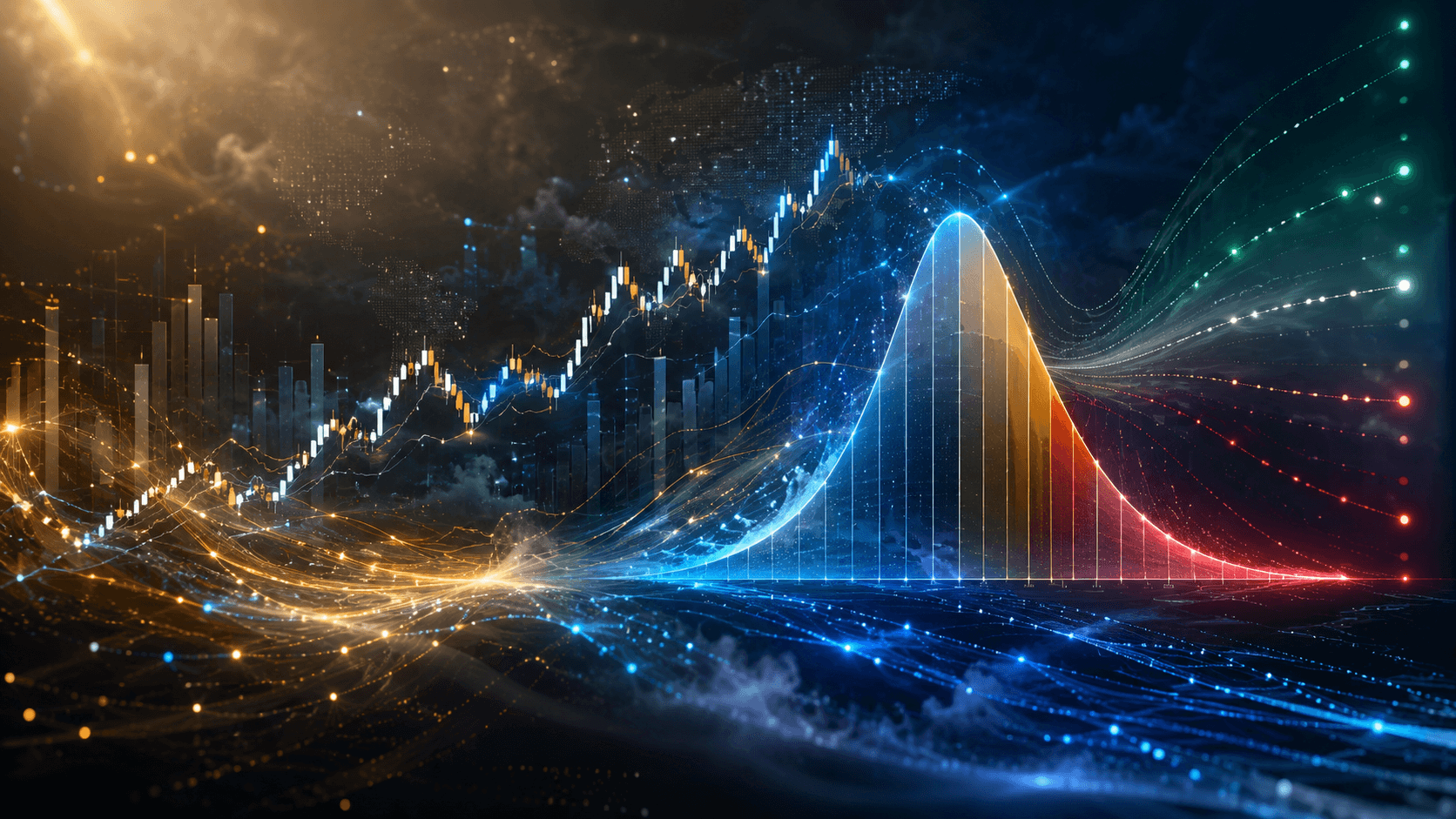 S&P 500 prediction markets 2026 probability forecast visualization
