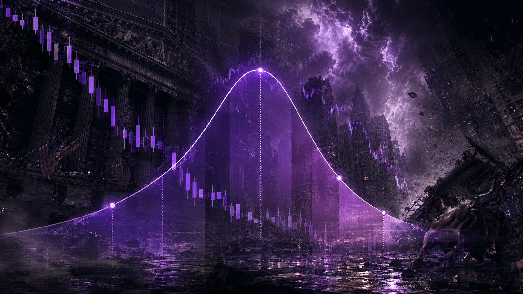 Stock market crash probability and risk factors for 2026 financial markets