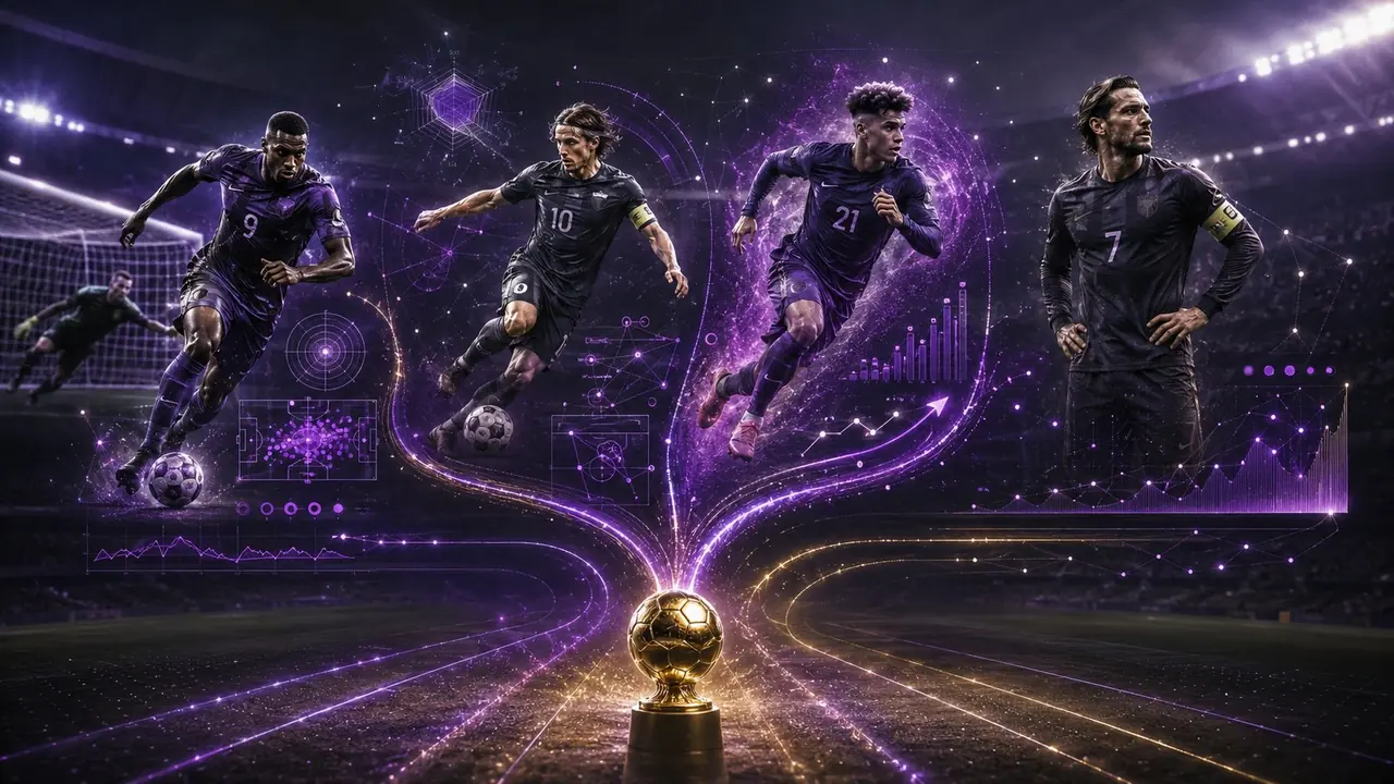 World Cup 2026 Golden Ball candidate scenarios with performance data
