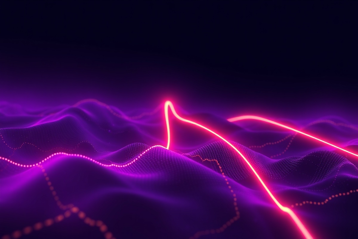 Abstract diverging paths representing different Bitcoin and Ethereum market scenarios in 2026