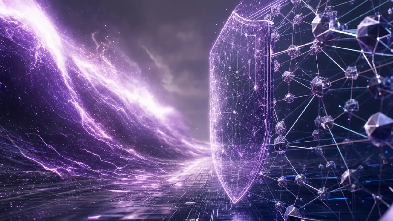 Timeline race between advancing quantum computing capability and a blockchain network migrating to new cryptographic defenses